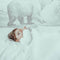 Wiegdeken 75 x 100cm - Wieglaken 100% biologisch katoen - Baby Deken TOG 2.0 Stone Beige - Beige - Snoozebaby
