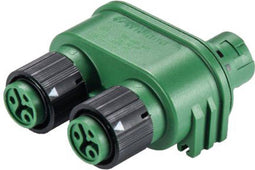 Wieland 46.030.1255.7 Ronde stekker verdeler Serie (ronde connectors): RST® MINI Totaal aantal polen: 2 + PE 1 stuk(s)