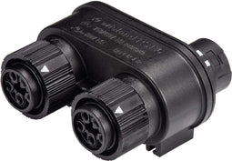 Wieland 46.050.1253.1 Ronde stekker verdeler Serie (ronde connectors): RST® MINI Totaal aantal polen: 4 + PE 1 stuk(s)