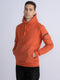 Petrol Industries - Heren Effen Hoodie Hartford - Oranje - Maat L