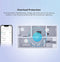 WiFi Connected Switch met energieverbruiksmeting, 16A/4000W High Power Wireless Switch, Wattmeter Compatibel met Amazon Alexa/Google Home, LCD-scherm