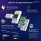 WiFi Connected Switch met energieverbruiksmeting, 16A/4000W High Power Wireless Switch, Wattmeter Compatibel met Amazon Alexa/Google Home, LCD-scherm