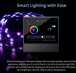 WiFi Wandschakelaar (2 groepen), Draadloze Schakelaar, Draadloze Huisautomatiseringsthermostaat, Applicatiecontrole, Slimme Scene, Compatibel met Alexa/Google Home
