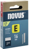 Novus Tacker Spijkers E J/16 mm - Platte spijkers - Vezinkt - 1000 stuks