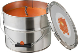 J-Line buitenkaars Verfpot Ikoko - metaal - oranje - large - 135U