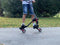 Wiggler step van ROLLZONE, wiggle & stunt step (wit)