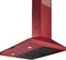 Wiggo WE-A630P(R) - Wandschouw Afzuigkap - 60cm - Rood