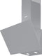 Wiggo WE-A641G(G)- Schuine Afzuigkap - 60cm - Grijs Glas
