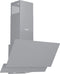 Wiggo WE-A642G(G)- Schuine Afzuigkap - 60cm - Grijs Glas