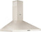 Wiggo WE-A930P(C) - Wandschouw Afzuigkap - 90cm - Creme
