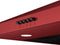 Wiggo WE-A930P(R) - Wandschouw Afzuigkap - 90cm - Rood