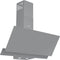 Wiggo WE-A942G(G) - Schuine Afzuigkap - 90cm - Grijs Dubbel Glas