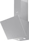 Wiggo WE-E513G(G) - Schuine Afzuigkap - 50 cm - Grijs Glas - LED verlichting - Touch Control