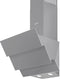 Wiggo WE-E533G(G) - Schuine Afzuigkap - 50 cm - Grijs Triple Glas - LED verlichting - Touch Control