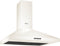 Wiggo WE-E543R(CB) - Wandschouw Afzuigkap - 50cm - Créme
