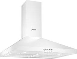 Wiggo WE-E543R(WW) - Wandschouw Afzuigkap - 50cm - Wit