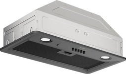 Wiggo WE-E573R(BB) - Inbouw Afzuigkap - 60 cm - Zwart