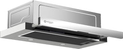 Wiggo WE-E632ER(X) Vlakscherm Afzuigkap - Rvs - 60 cm