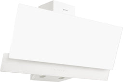 Wiggo WE-E923G(W) - Schuine Afzuigkap - 90cm - Wit Dubbel Glas