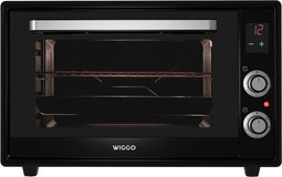 Wiggo WMO-E657(B) - Vrijstaande Mini Oven - Electrisch - 60 CM - 65 liter - 2000 W - 5 Jaar Garantie - Zwart