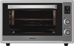 Wiggo WMO-E657(W) - Vrijstaande Mini Oven - Electrisch - 60 CM - 65 liter - 2000 W - 5 Jaar Garantie - Wit