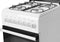 Wiggo WO-E505R(WW) - Serie 5 - 50 cm - Gasfornuis met oven - Wit
