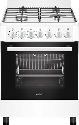 Wiggo WO-E605R(WW) - Serie 5 - 60 cm - Gasfornuis - Wit