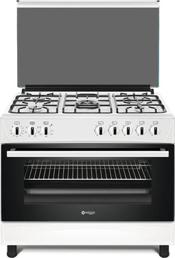 Wiggo WO-E903R(WW) Serie 3 - Gasfornuis - Wit