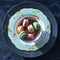 Laura Ashley Heritage Collectables Placemats 2-Tone Midnight - Blauw