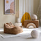 Wigiwama Beanbag Chair - Toffee - ribstof zitzak - zitzak voor kinderen - kinderkamer decoratie