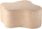 Wigiwama Corduroy Cloud Pouffe / Poef - Ø40x25cm - Brown Sugar