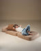 Wigiwama Corduroy Flip Chair / Slaapfauteuil - 65x60x25cm - Brown Sugar
