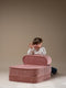 Wigiwama Corduroy Flip Chair / Slaapfauteuil - 65x60x25cm - Pink Mousse