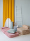 Wigiwama Corduroy Flip Chair / Slaapfauteuil - 65x60x25cm - Pink Mousse