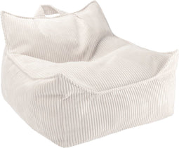 Wigiwama Corduroy Flip Chair / Slaapfauteuil - 65x60x25cm - Marshmallow