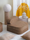 Wigiwama Corduroy Flip Chair / Slaapfauteuil - 65x60x25cm - Toffee