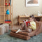 Wigiwama Corduroy Moon Chair / Fauteuil - 80x65x55cm - Toffee