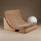 Wigiwama Corduroy Moon Chair / Fauteuil - 80x65x55cm - Toffee