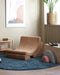 Wigiwama Corduroy Moon Chair / Fauteuil - 80x65x55cm - Toffee
