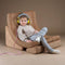 Wigiwama Corduroy Moon Chair / Fauteuil - 80x65x55cm - Toffee