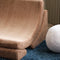 Wigiwama Corduroy Moon Chair / Fauteuil - 80x65x55cm - Toffee