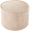 Wigiwama Corduroy Pouffe / Poef - Ø40x25cm - Brown Sugar