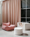 Wigiwama Corduroy Pouffe / Poef - Ø40x25cm - Marshmallow