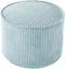 Wigiwama Corduroy Pouffe / Poef - Ø40x25cm - Peppermint Green