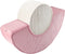 Wigiwama Corduroy Pouffe Set / Poef Set - 92x65x26cm - Pink Mousse
