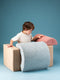 Wigiwama Corduroy Rainbow Playset / Speelset - 75x49x37cm - Brown Sugar
