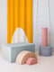 Wigiwama Corduroy Rainbow Playset / Speelset - 75x49x37cm - Peppermint Green