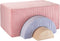 Wigiwama Corduroy Rainbow Playset / Speelset - 75x49x37cm - Pink Mousse