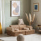 Wigiwama Corduroy Settee - 136x78x46cm - Toffee
