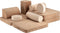 Wigiwama Corduroy Settee - 136x78x46cm - Toffee